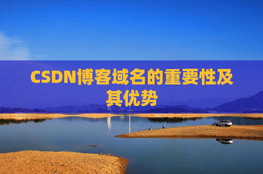 CSDN博客域名的重要性及其优势